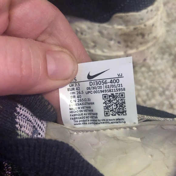 Nike Space Hippie 01 Men's Size 7.5 Running Shoes - Picture 5 of 10